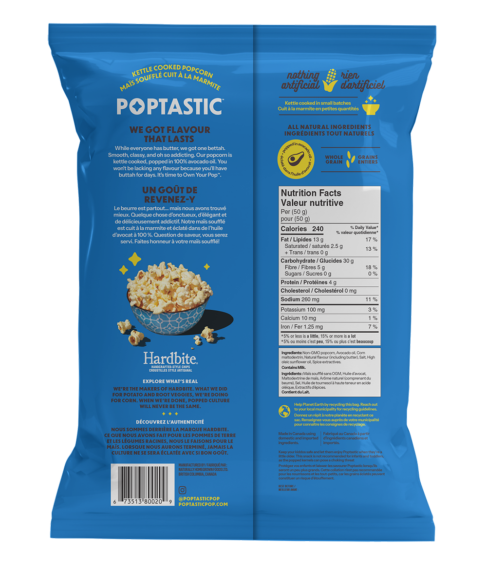 Buttah For Days Popcorn