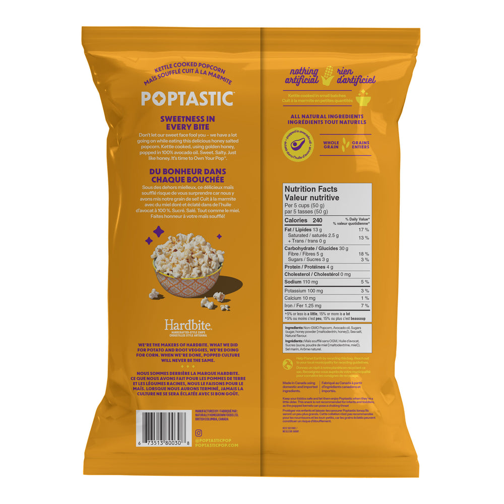 Honey Sea Salt Popcorn