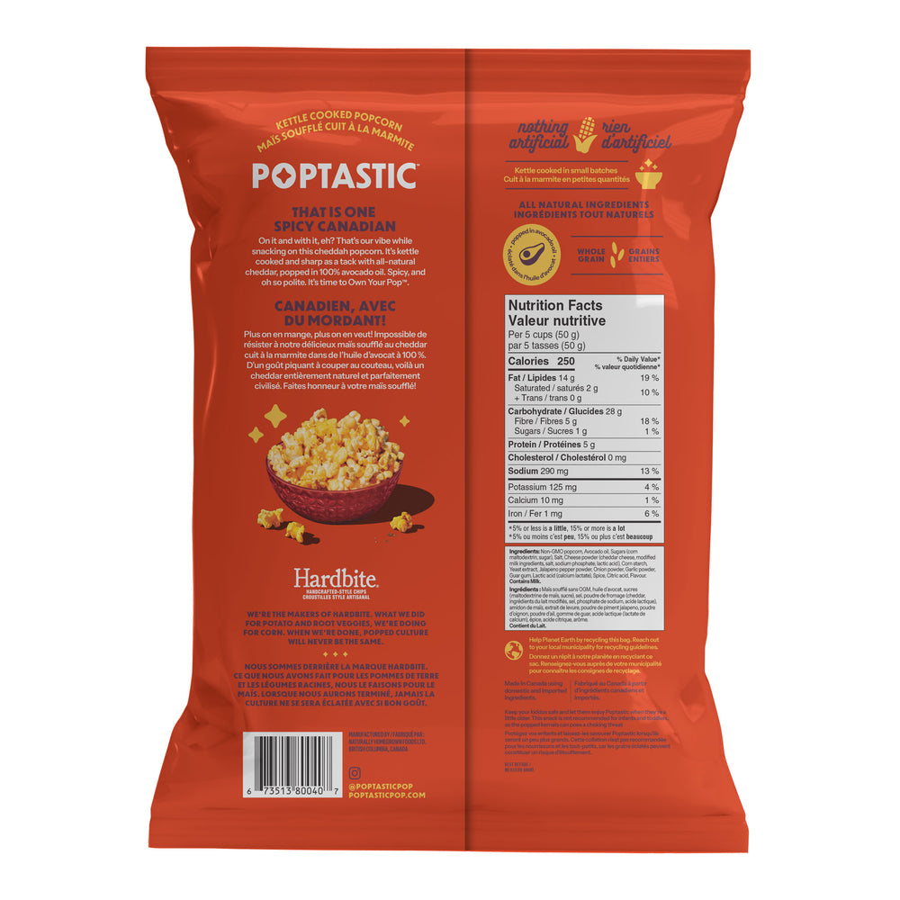 Spicy Canadian Cheddah Popcorn