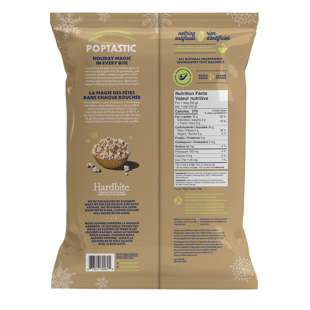 Gingerbread Latte Popcorn