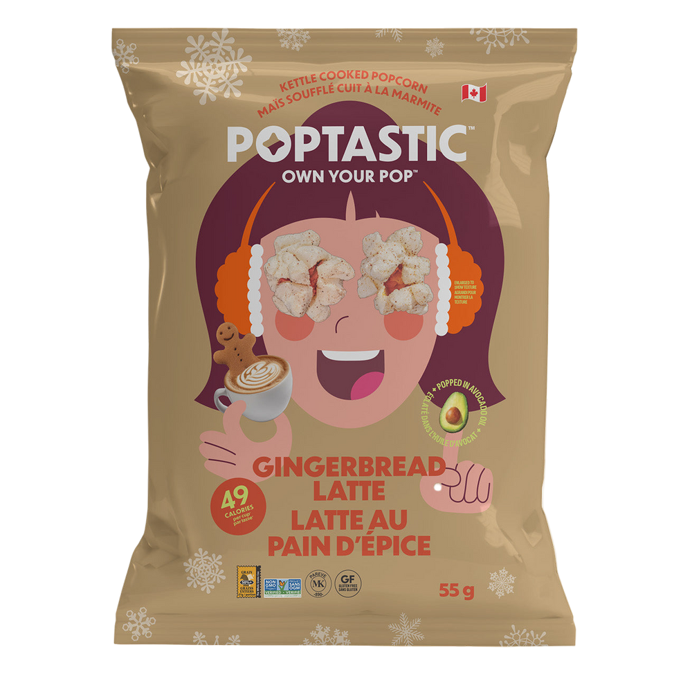 Gingerbread Latte Popcorn